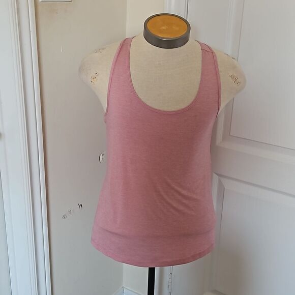 RBX Women's Active Racer Back Top Medium Pink & White - Picture 7 of 16